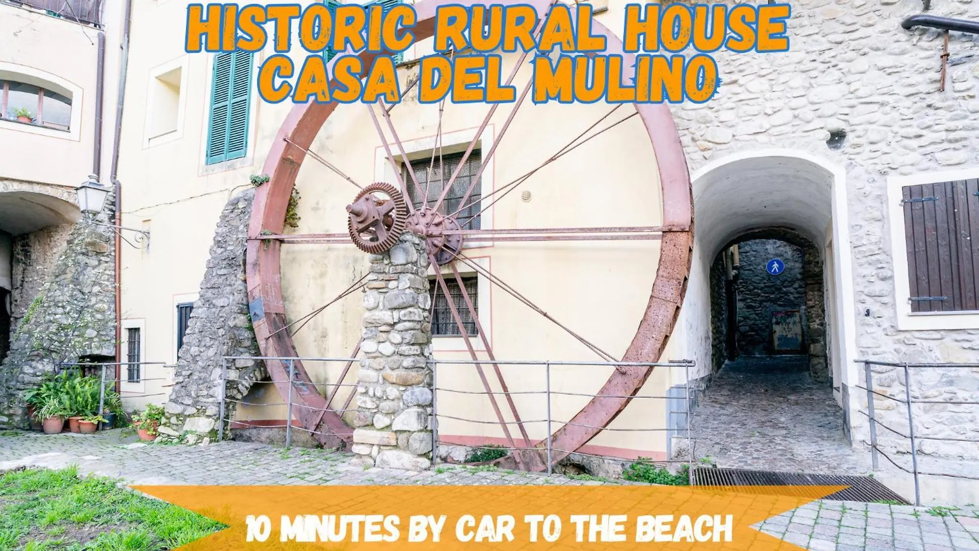 Апартаменты 10 Min From Sea, Historic Rural Casa Del Molino Кампороссо